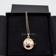 Chanel Round Locket Necklace