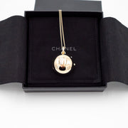 Chanel Round Locket Necklace