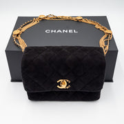 Chanel 22A Suede Mini Flap