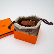 Hermes Barenia Etriviere Babord Bracelet T5 Fauve