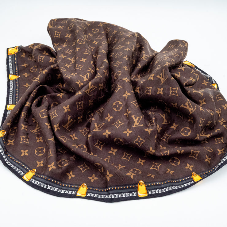 Louis Vuitton Monogram Trunk Shawl