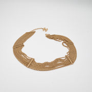 Chanel Spring 2007 Runway Collection gold tone multi strand chain belt