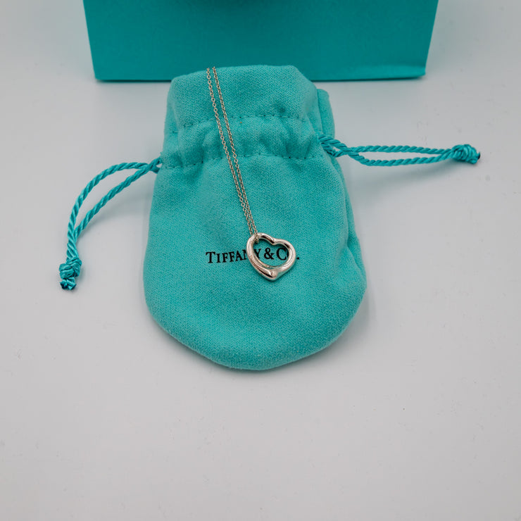 Tiffany Open Heart Necklace