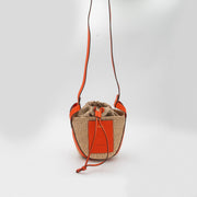 Chloe X MIFUKO Rafia Calfskin Basket