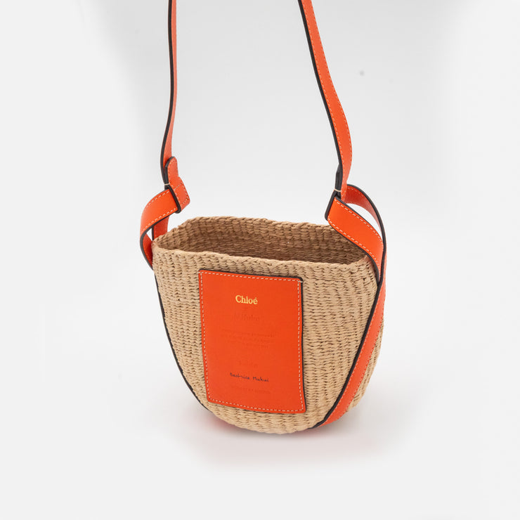 Chloe X MIFUKO Rafia Calfskin Basket